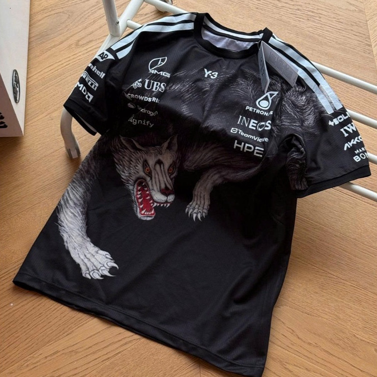 Áo Tee ADD x Y-3 Merc Amg Petronas Formula 1 Team Driver Jersey T-Shirt, Áo thun nam, Áo phông PLV