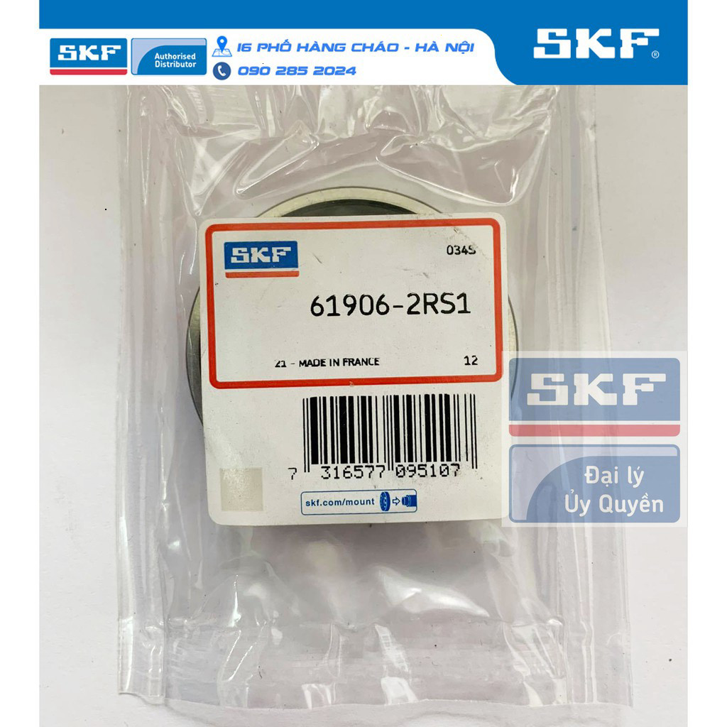 VÒNG BI SKF 61906-2RS1