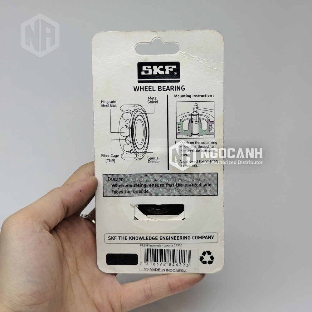 Vòng bi bạc đạn xe máy SKF 6203-ZTN9/C3MTVC528 - Vòng bi cầu SKF
