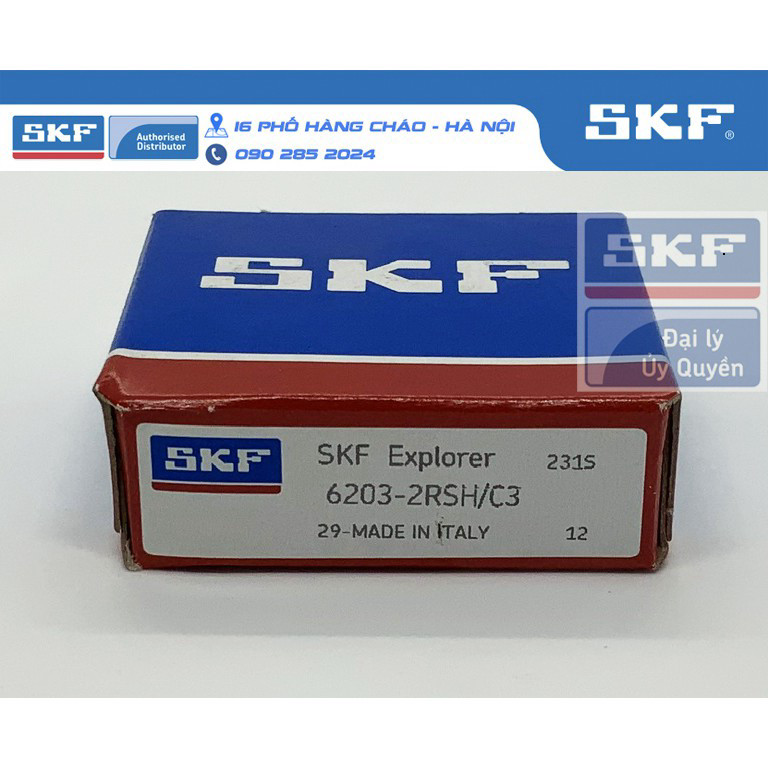 VÒNG BI SKF 6203- 2RSH/C3