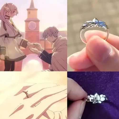 Nhẫn Và Vòng Tay Frieren Himmel Anime - Trang Sức Cosplay Pháp Sư Tiễn Táng Beyond Journey's End