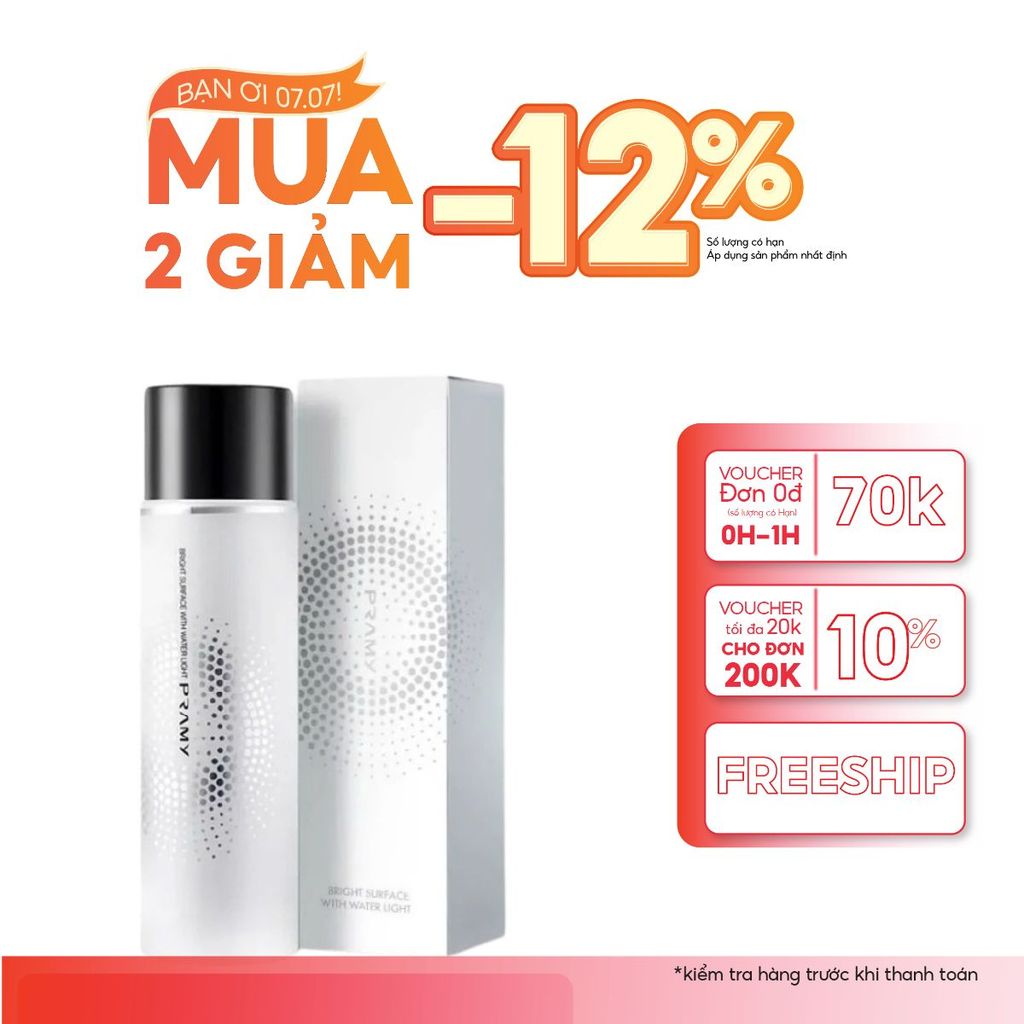 Pramy Setting Spray Dưỡng Ẩm – Lớp Trang Điểm Tự Nhiên, Chống Lem & Bảo Vệ Da 100ml