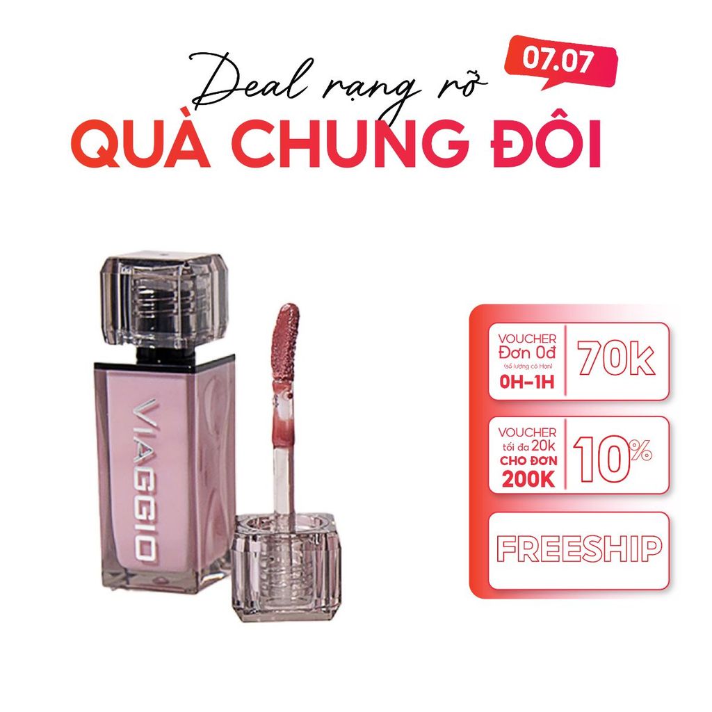 [XẢ KHO] Son môi bóng lì VIAGGIO - Lựa chọn hoàn hảo cho đôi môi quyến rũ