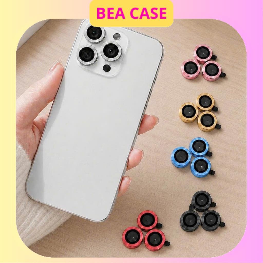 [Mắt CD Nhiều Màu] Mắt bảo vệ camera CD kèm hộp 16/pro/plus/promax BEA CASE