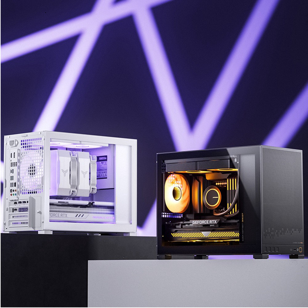 LamKaShop Vỏ Case Jonsbo D32 / D32 Pro STD Black (MINI Matx, Màu Đen)