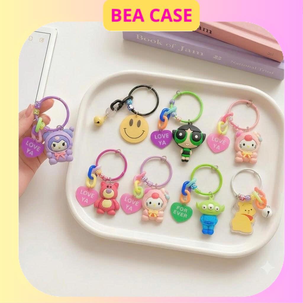 [Nhiều Mẫu] Móc Khóa Điện Thoại Hình Gấu Dâu Tây Dễ Thương Dễ Thương BEA CASE