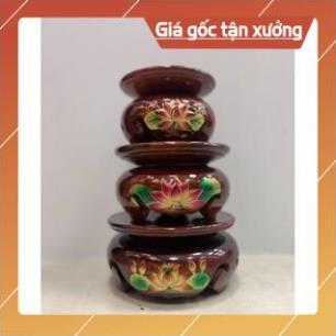 Đôn Gỗ - Đế Gỗ tròn để tượng Phật, lư hương,bát nhang.