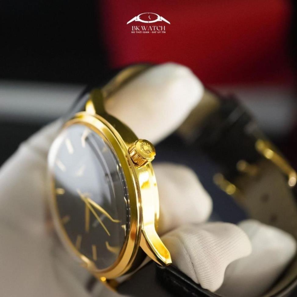 Đồng hồ Longines nam dây da máy pin chống nước lịch sự đơn giản BK321