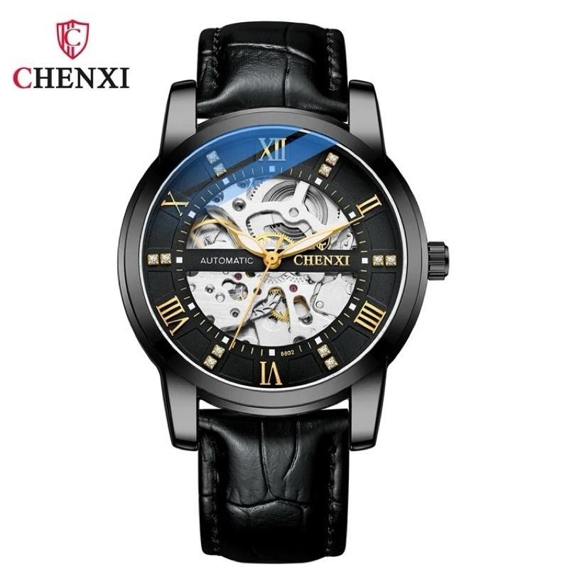 Đồng Hồ chạy cơ Chenxi chính hãng Cx-8802da (có clip cuối hình)