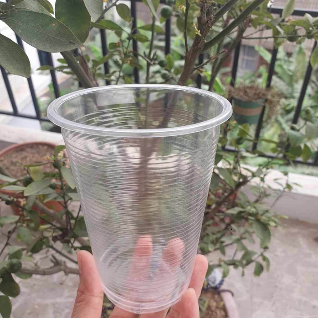 1 BAO 1.000 CÁI - CỐC LY NHỰA DÙNG 1 LẦN - LY NƯỚC MÍA, TRÀ ĐÁ