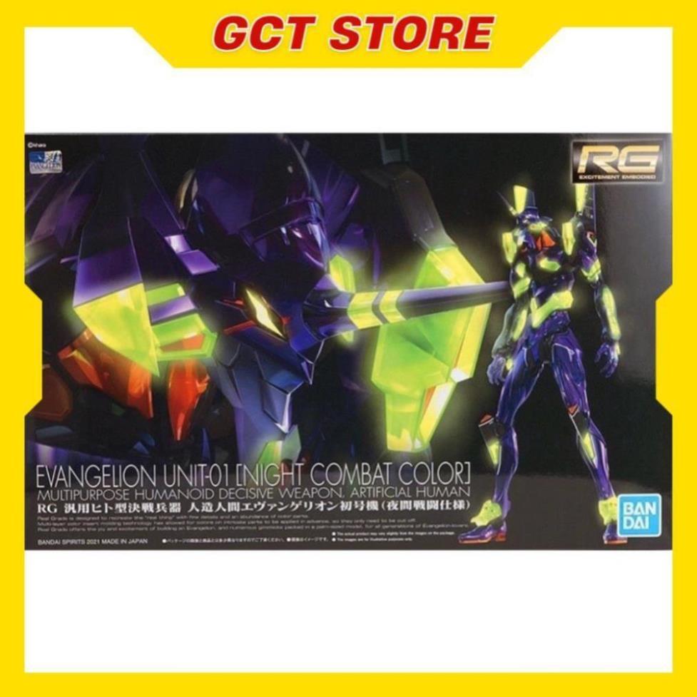 [PRE ÍT NGÀY] Mô Hình Lắp Ráp RG Evangelion Unit-01 Night Combat Color