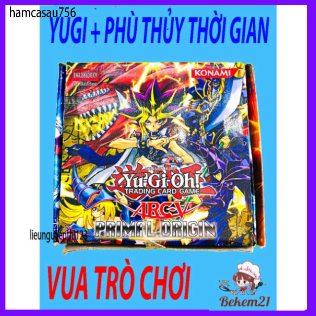 Bộ bài YuGiOh Exodia Legendary Deck 1 240 lá - Thẻ bài trò chơi hấp dẫn