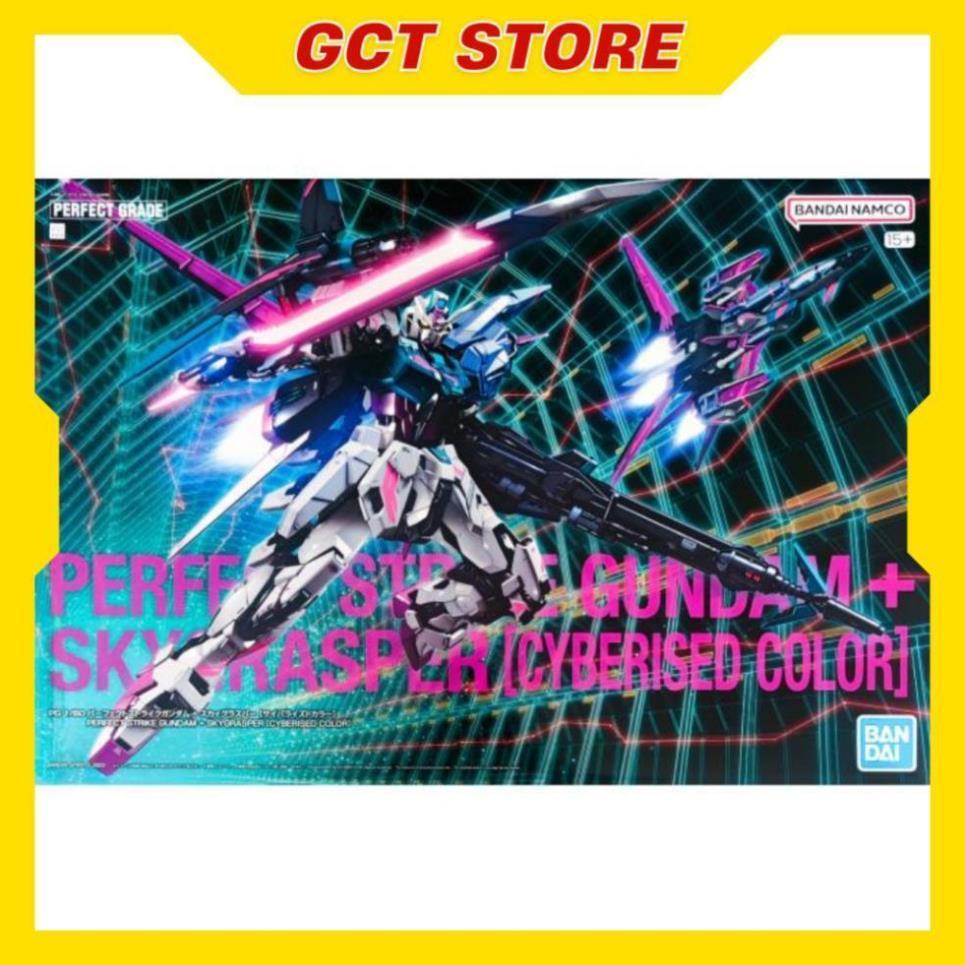 [PRE ÍT NGÀY] Mô Hình Lắp Ráp PG Perfect Strike Gundam + Skygrasper Cyberised Color
