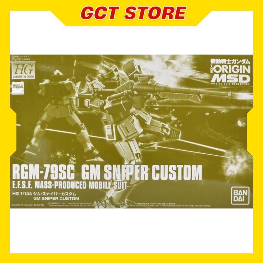[PRE ÍT NGÀY] Mô Hình Lắp Ráp HG GM Sniper Custom