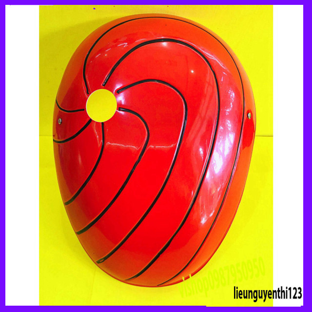 Mặt nạ Tobi Obito Uchiha Naruto anime, phụ kiện cosplay One Piece