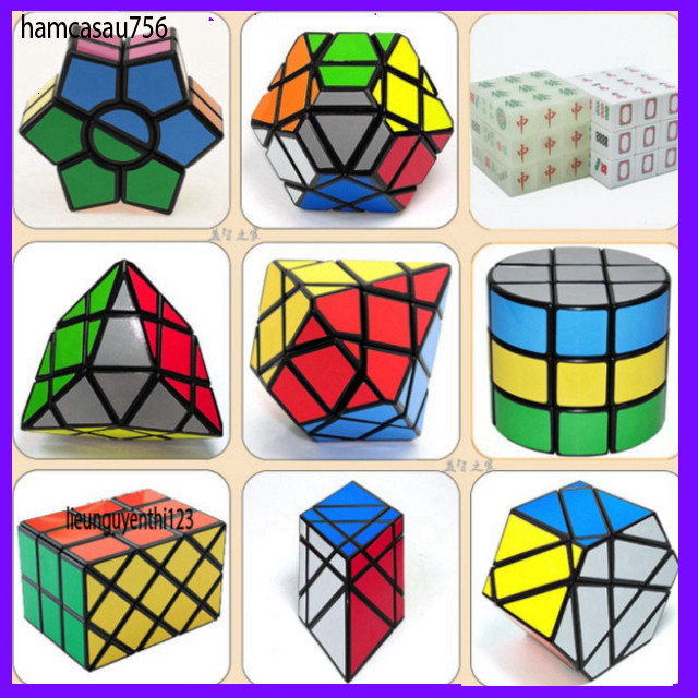 Bộ Rubik MoYu Meilong Carbon đa dạng 2x2-5x5, Skewb, Megaminx, Pyraminx, Square-1
