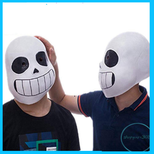 Mặt Nạ Hóa Trang Papyrus Legend Of The Sans, Mặt Nạ Halloween Cosplay Sans Cao Cấp