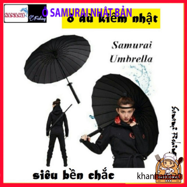 Ô Dù ngăn ngừa nắng Ô Kiếm Nhật Dù Che Mưa Katana Cán Giả Kiếm Nhật ONB siêu chắc khỏe samurai