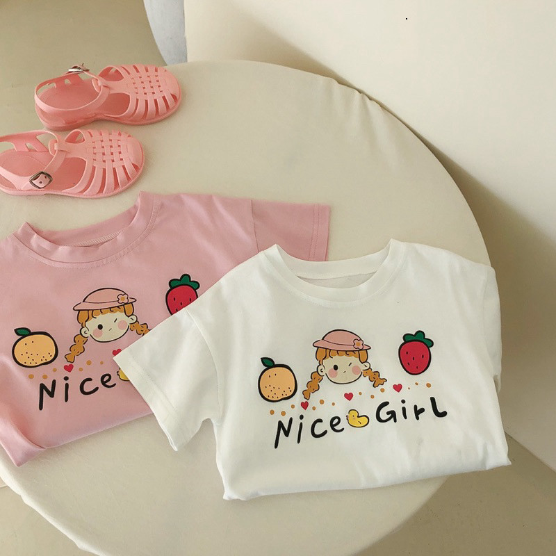 NICE GIRL Áo phông cho bé .2840