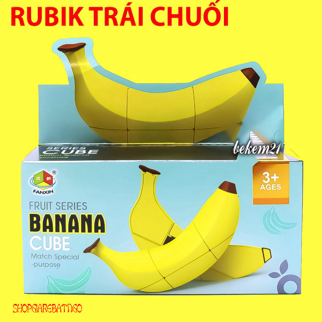 Rubik FanXin Banana Cube 2x2x3 Hình Quả Chuối Siêu Biến Thể