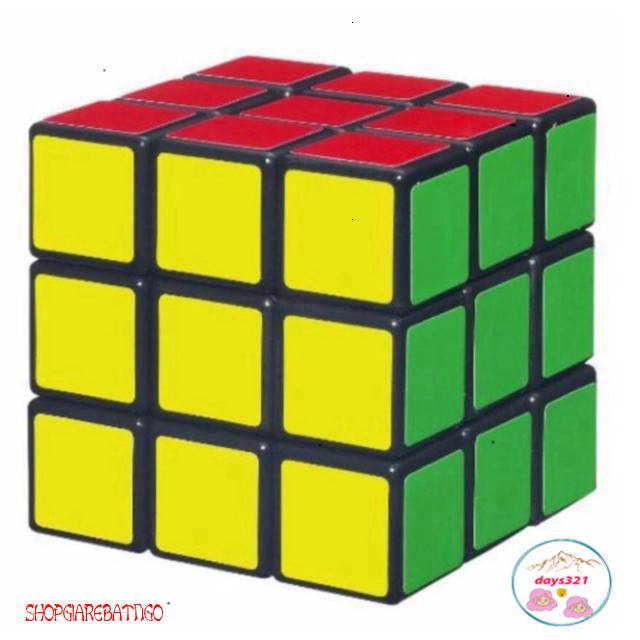 Rubic 6 Mặt 3x3 Xe Đa Diện Bóng Cứng 3 X 3 Cao Cấp
