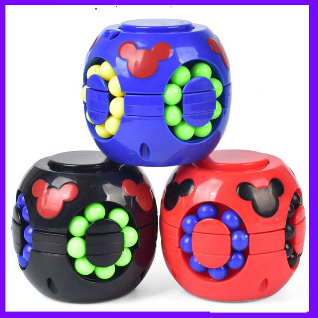 Đồ chơi trí tuệ IQ Ball Rèn luyện khả năng tư duy Bé thông minh với Rubik Cube Bean Spinner