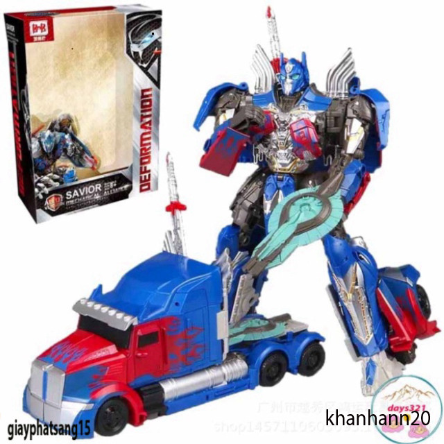 Robot Mô Hình Trực Tuyến Lắp Đặt Transformers Optimus Prime 6001 YS01 BMB Adjusted to adhere to titl