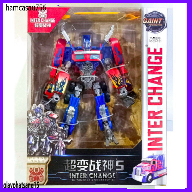 BMB YS01 Bộ Mô Hình Transformers Optimus Prime Lắp Đặt Cao Cấp