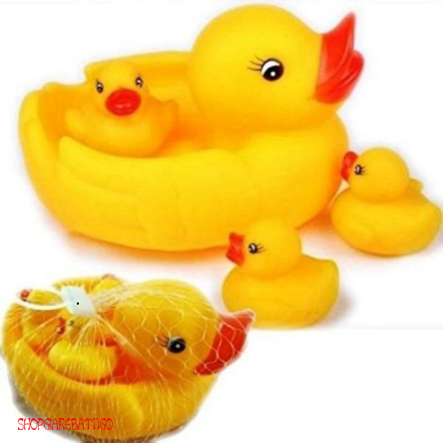 Con Vịt Thả Bồn Tắm Ngộ Ngỡ 1 Vịt Mẹ 3 Vịt Con Âm Thanh Cho Bé