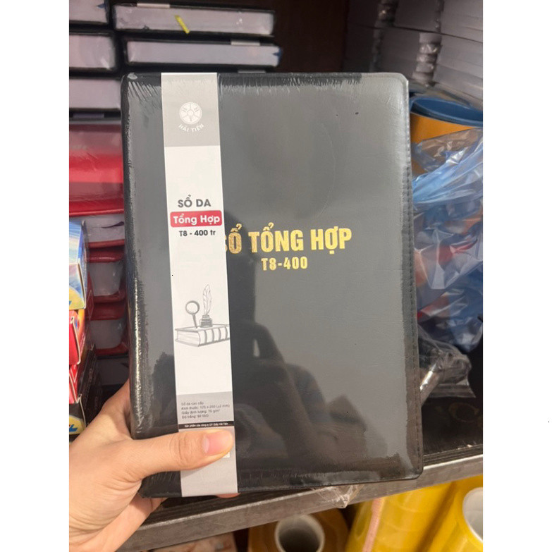 Sổ tổng hợp Hải Tiến cao cấp 400 trang, 600 trang - bìa đẹp, giấy dày