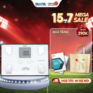 Cân phân tích 10 chỉ số cơ thể Tanita BC313 tự động nhận diện người dùng, chính hãng Nhật Bản