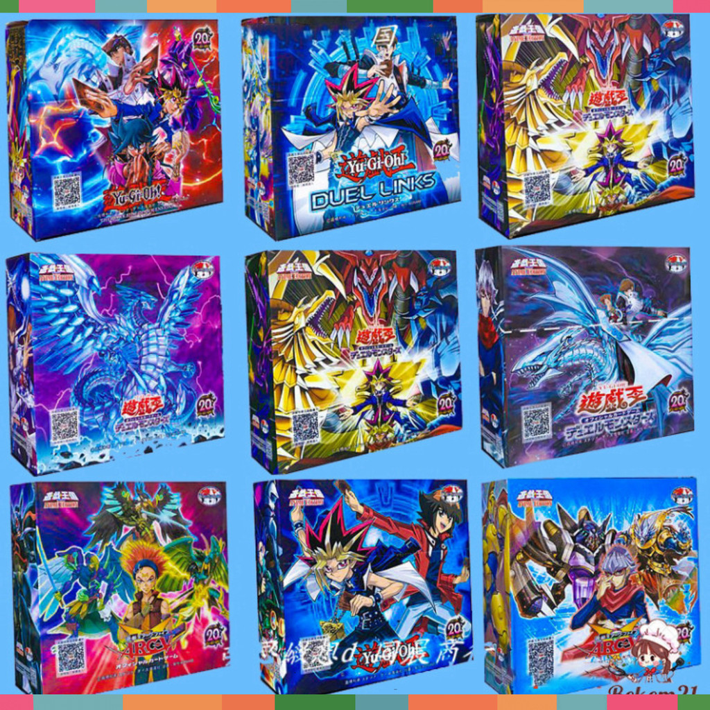 Bài in Yu-Gi-Oh tiếng Anh - Deck Yugi, Kaiba, Jonouchi, Marik, Yudai, Yusei giá rẻ