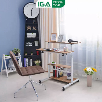 Bàn làm việc nâng hạ thông minh thiết kế làm việc đứng hoặc ngồi đa năng IGA - GM221