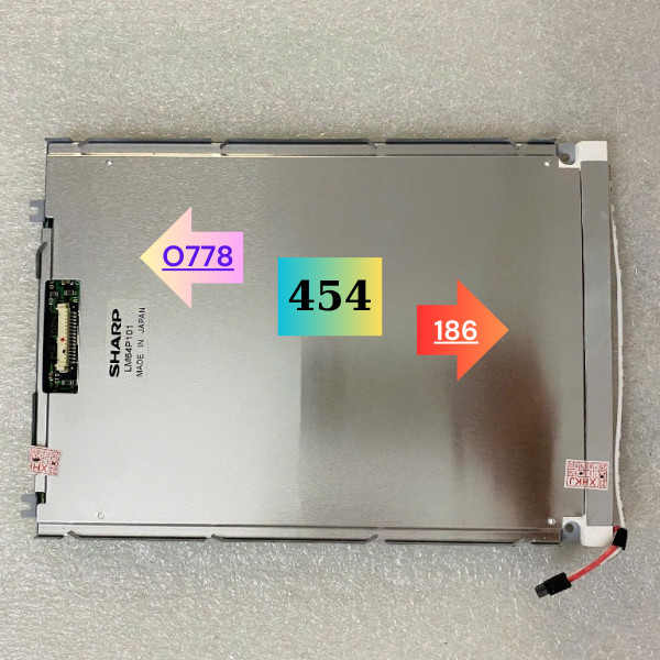 [HÌNH THẬT] Màn hình HMI LCD Sharp LM64P101