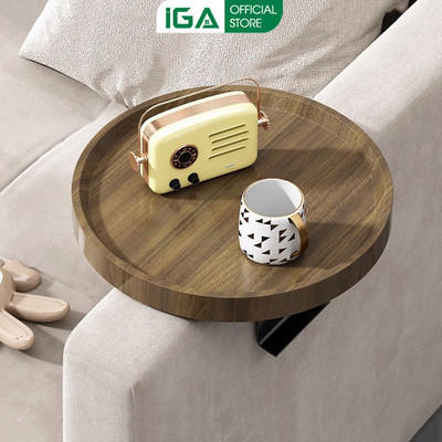 Bàn trà phụ cạnh sofa thiết kế thông minh thương hiệu IGA - GN89