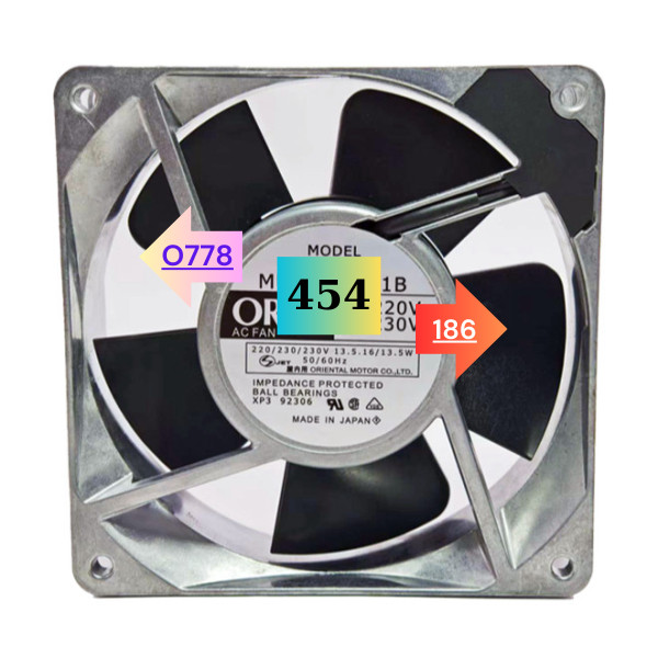 Quạt tản nhiệt ORIX MU1238A-51B – Quạt tản nhiệt AC 220V chính hãng Nhật