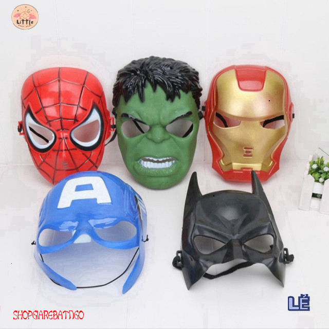 Mặt Nạ Nhựa Avengers - Trang Phục Anh Hùng Siêu Anh Hùng Cao Cấp