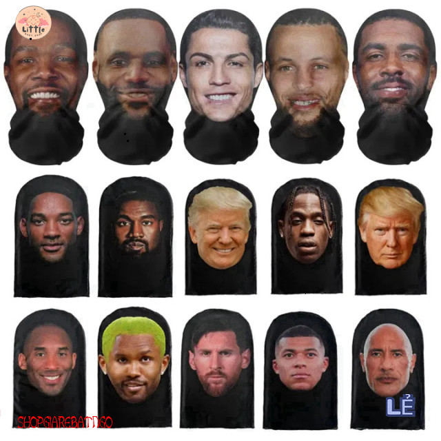 Mặt Nạ Cosplay 3D Diddy Kanye Phong Cách Joker Style Cho Fan Crazily
