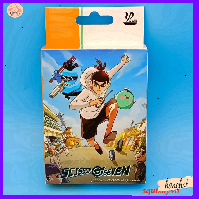 Bộ Bài Poker Anime Scissor Seven 54 Lá Độc Đáo - Sát Thủ Lưỡi Kéo