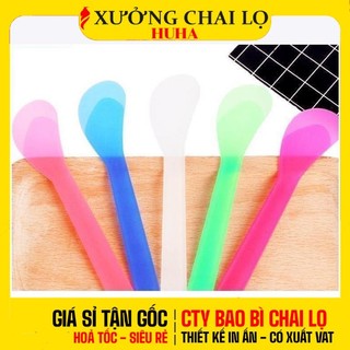 [COMBO 50 CÁI] Que Nhựa Múc Kem Spa ❣️ Dụng Cụ Chuyên Dùng Trong Thẩm Mỹ, Mỹ Phẩm