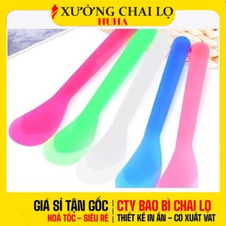 [COMBO 50 CÁI] Que Nhựa Múc Kem Spa ❣️ Dụng Cụ Chuyên Dùng Trong Thẩm Mỹ, Mỹ Phẩm
