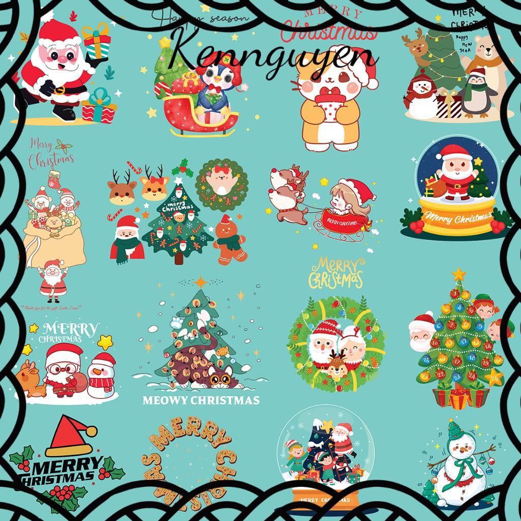 [Hình ủi, ép nhiệt] Mẫu Giáng Sinh, Noel MG101