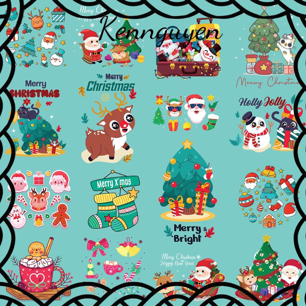 [Hình ủi, ép nhiệt] Mẫu Giáng Sinh, Noel MG101