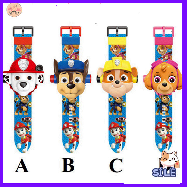 Đồng Hồ Marshall Xả Sức Chuyển Động Anime Paw Patrol