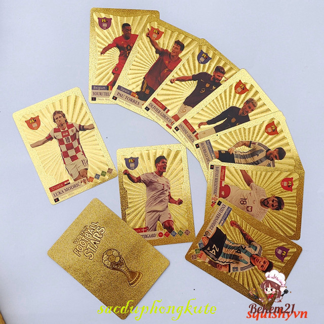 [Một thẻ ](41-->60) Thẻ cầu thủ bóng đá Poca Match Attax base nguyên seal mùa giải 2019-2020
