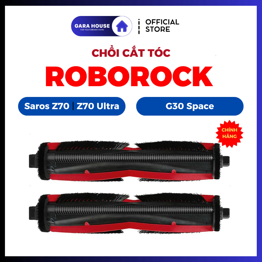 Chổi FreeFlow cắt tóc tương thích Roborock Saros Z70, Z70 Ultra, G30 Space _ Tricut Zin .