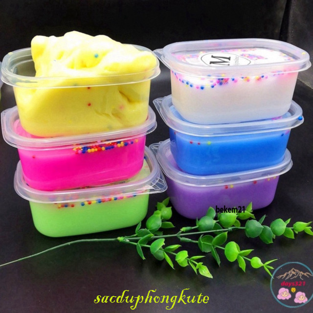 Slime Bơ Kem butter cream- Kem bơ sầu riêng- Butter slime - Hương chuối Mỹ