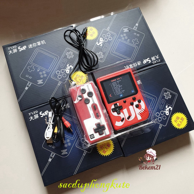 Máy Chơi Game SUP 400 trò chơi [TẶNG KÈM TAY CHƠI GAME], SUP400 Cầm Tay G1 Plus 400 In 1 - HƠN 400 T