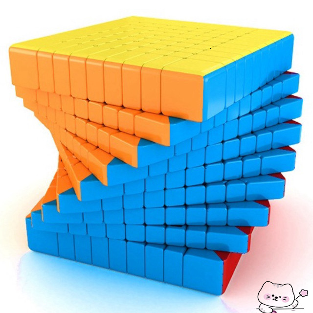 Rẻ Nhất Thị Trường Rubik 9x9 MoYu MeiLong 9 MoFang JiaoShi MFJS 9x9x9
