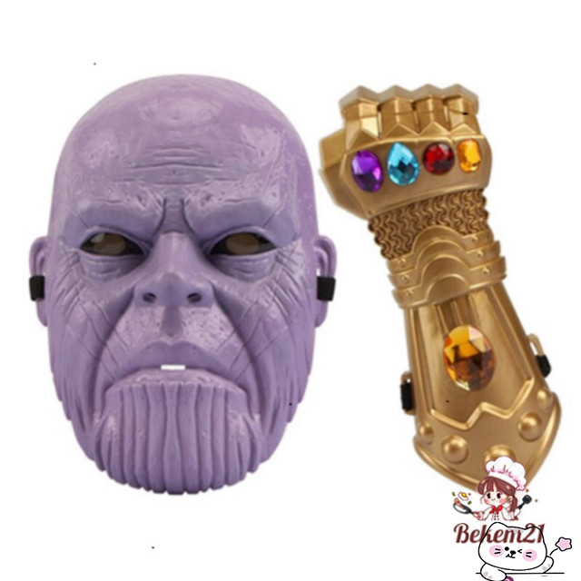 Mặt Nạ Hóa Trang Nhân Vật Thanos Infinity Gauntlet Iron Man